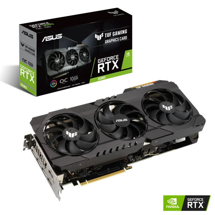 ASUS TUF Gaming GeForce RTX 3080 OC Edition 10GB GDDR6X
